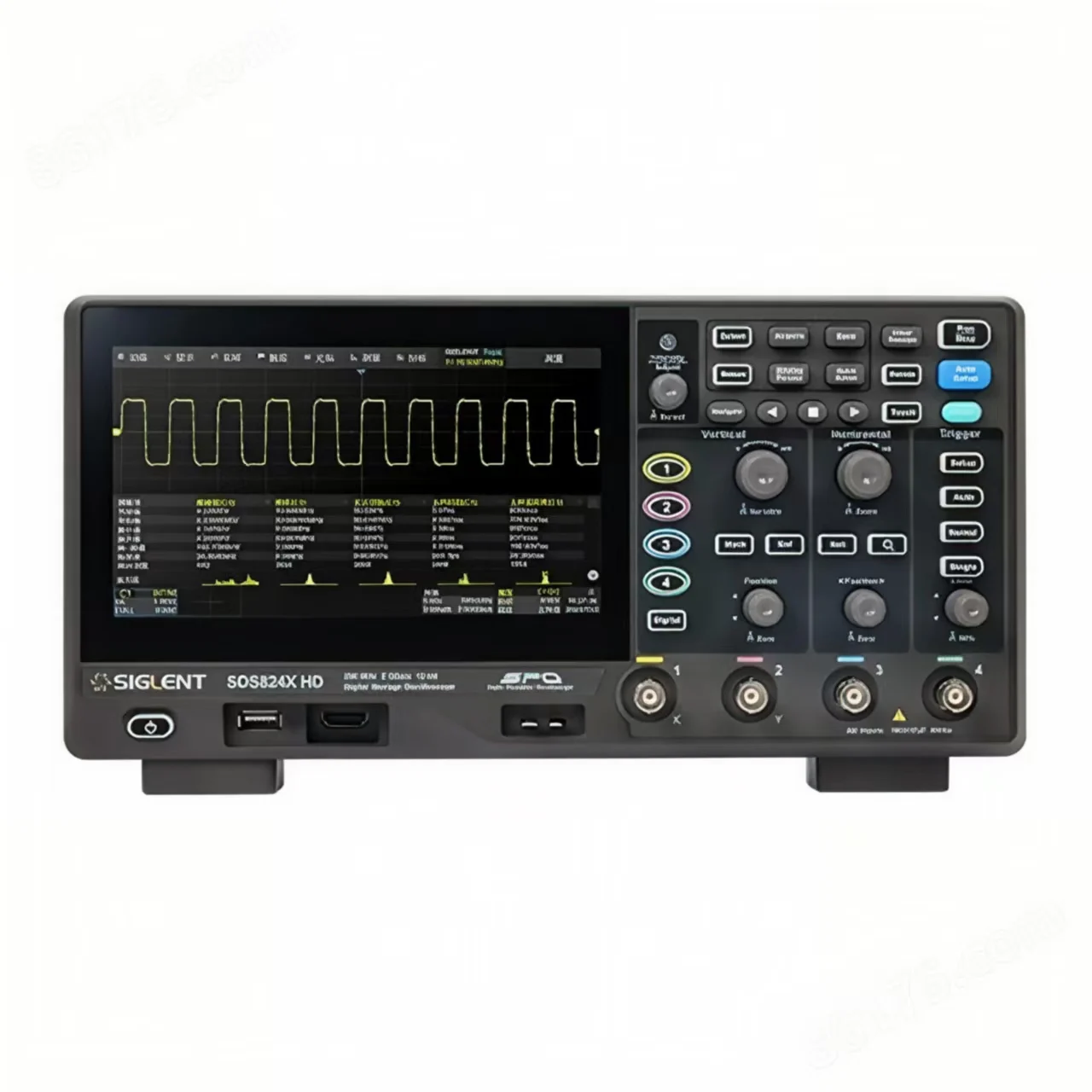 

Siglent SDS804X HD Digital Storage Oscilloscope 12bit High Resolution 2G Sampling Rate Bandwidth70Mhz 4-Channel