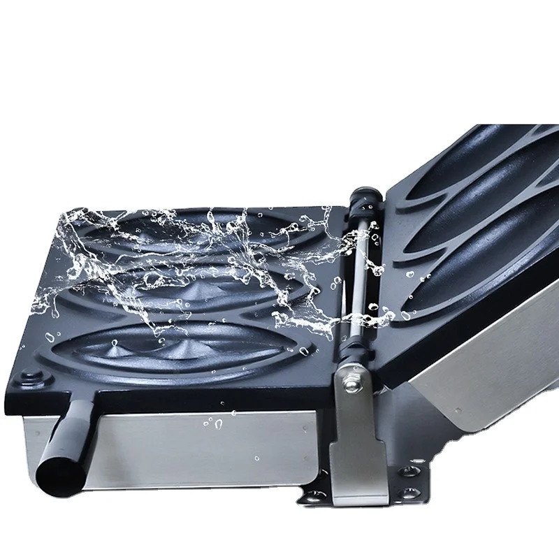 

TX Hot Selling Commercial Electric Waffle Makers Machine Four Thick Plaid Muffin Square Waffle Baking Sandwich Creative Dim Sum