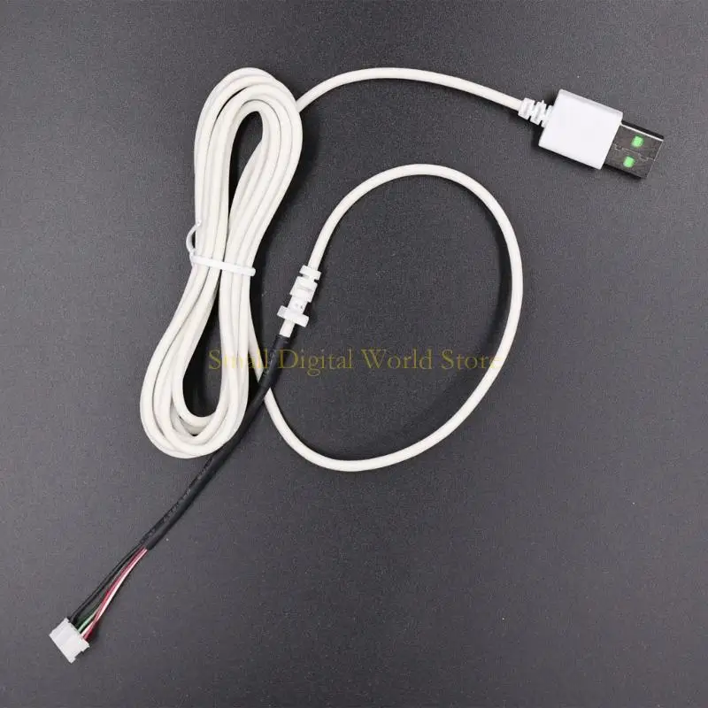 77UB USB Lines Lines Line Pire Cable Ремонт кабеля мыши для Deathadder Essential 6400 DPI