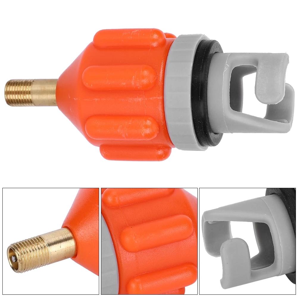 Pump Inflator Surfboard Paddle Board Canoeing Adapter Heads Accessory Paddle Board Adapter Heads