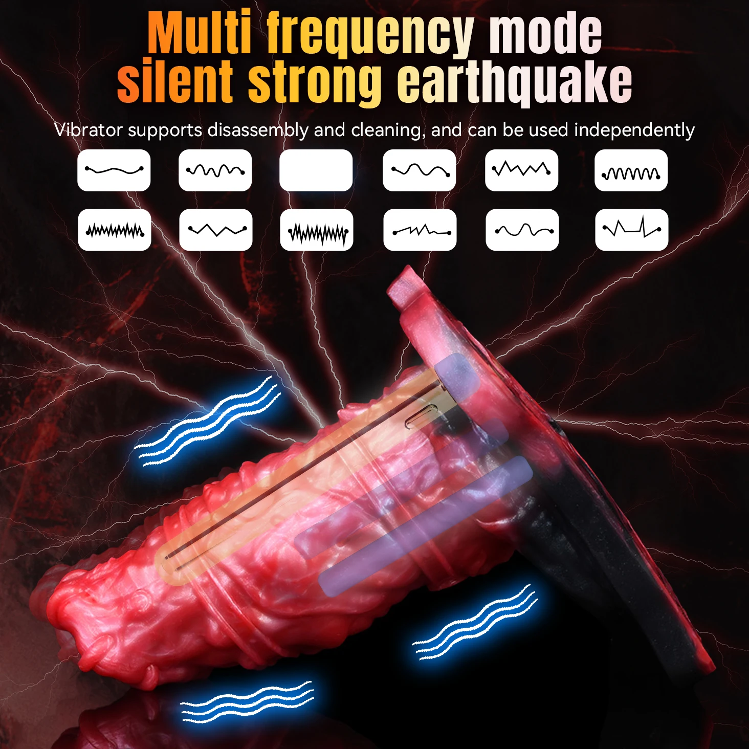 SHAZ الخيال شكل حيوان ذكر الاستمناء هزاز القضيب كم دسار غمد سيليكون خاتم الديك تأخير القذف الجنس لعب 18 +