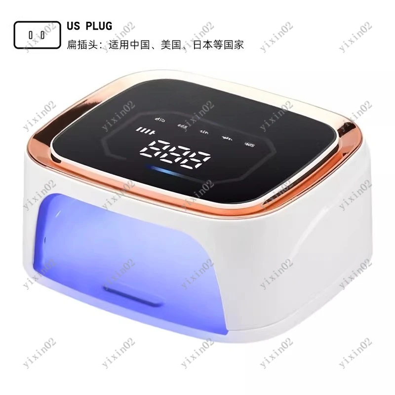 

108W High Power Nail Lamp Wireless Rechargeable UV LED Gel Polish Curing Lamp