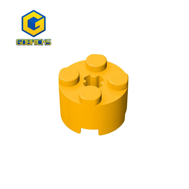 

Gobricks GDS-607 1-10 PCS Cylindrical Brick 2X2 Brick Compatible With Children's DIY Educational Building Blocks Technical