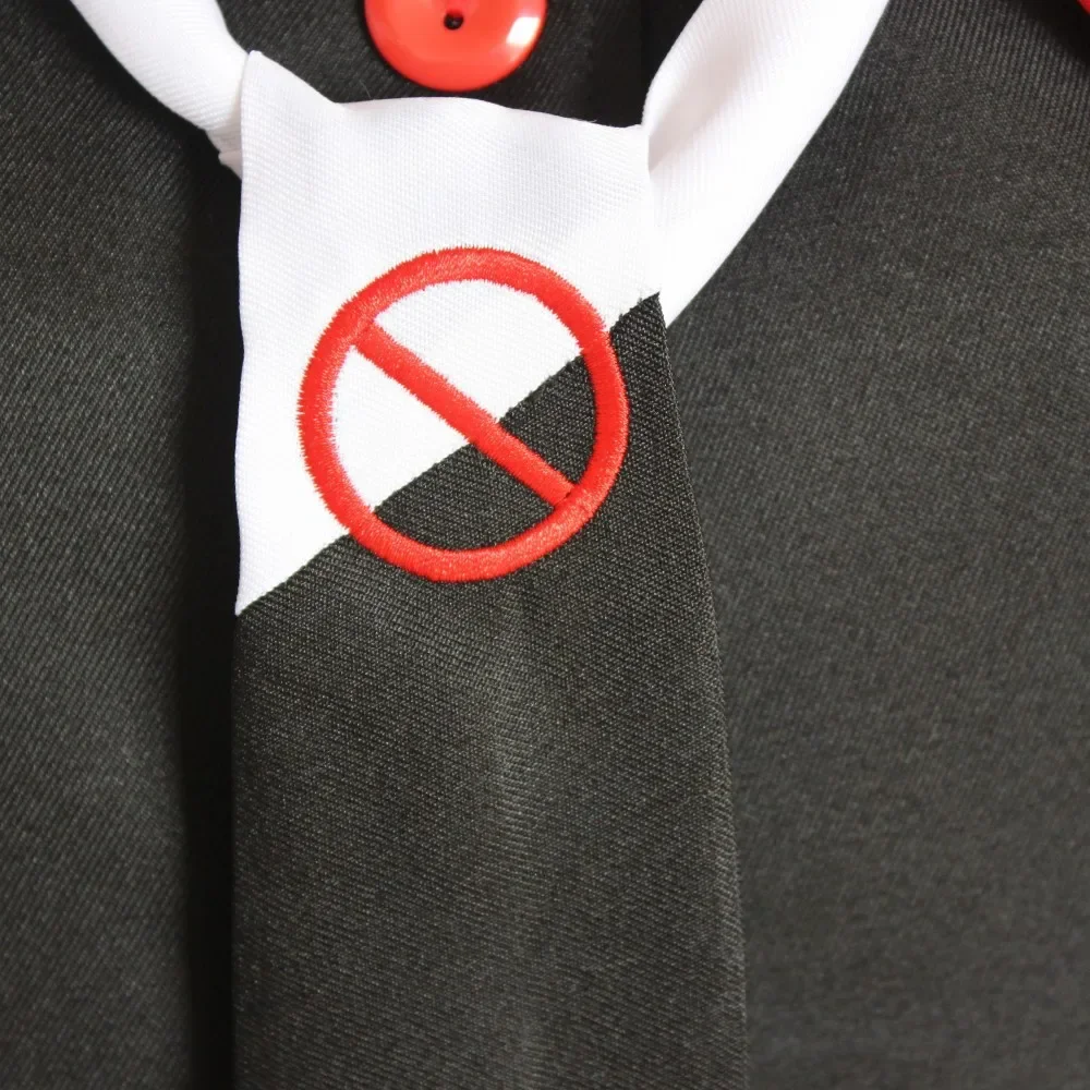 ชุดเครื่องแบบเกม Enoshima junko junko สำหรับสาวออนิเมะชุดคอสเพลย์ผู้หญิงชุดกระโปรงสั้นสำหรับใส่ไปทำงานคาเฟ่ชุดคอสเพลย์อนิเมะผู้หญิง