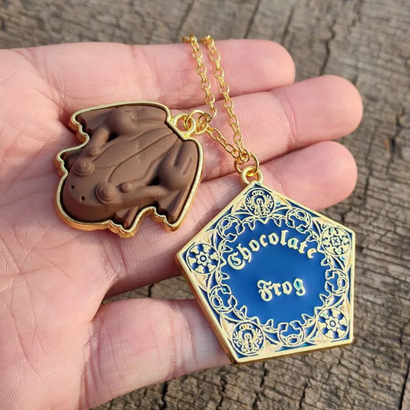 Chocolate Frog Key Chain Key Rings Anything from Trolleys Wizard Magic World Quality Cosplay Keychain Keyring Jewelry Accessorie