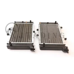 ATV Radiator Cooler Water Cool Cooling 12V Fan For Zongshen 200cc 250cc 300cc 400cc Quad Dirt Bike Buggy Zongshen Engine Parts