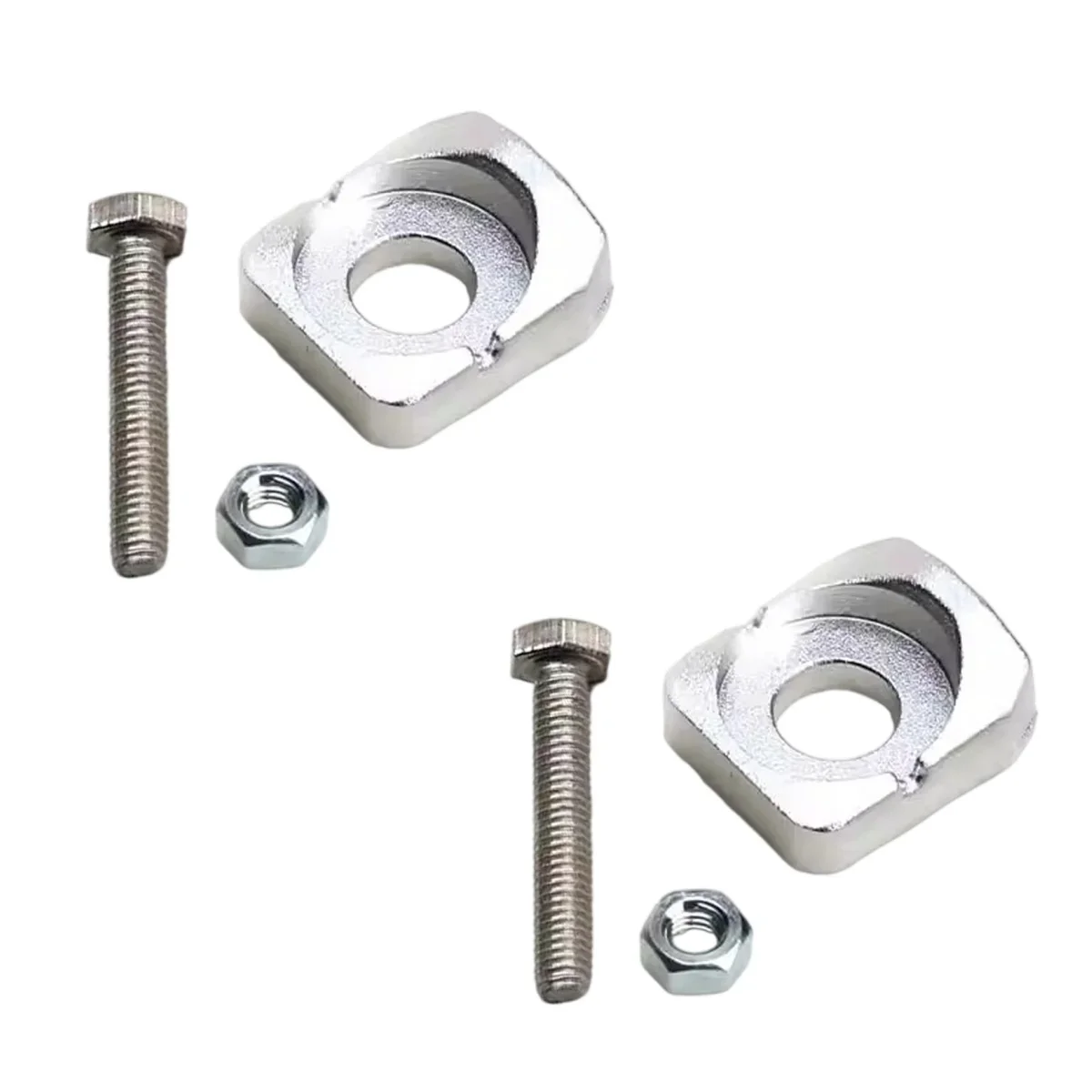 

Maintenance Equipment Black Axle Block Easy Install Rear Wheel Adjuster Kit Electric Bicycle Motor Stainless Steel