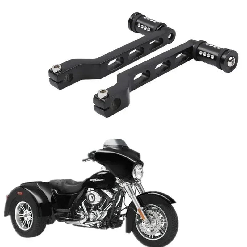 For Harley Touring Trike Road Glide Softail 1987-2016 FLHX FLTRX FLHTC Moto Parts CNC Heel Toe Shift Gear Levers W/ Pegs