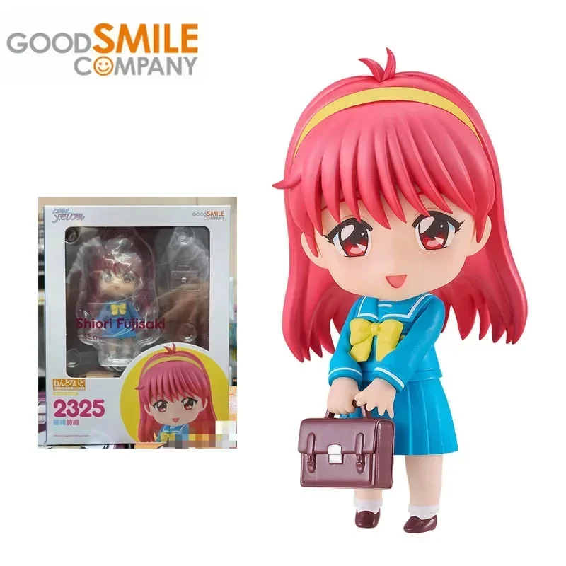 Original GSC Good Smile Nendoroid Tokimeki Memorial Anime Figure Fujisaki Shiori Action Figure Toys for Boys Girls Kids Gifts