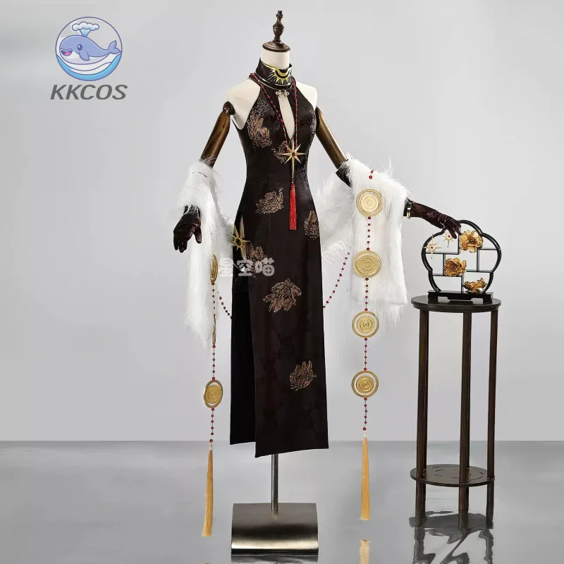 

Wuthering Waves Augusta косплей Рождественская вечеринка великолепная униформа аксессуары реквизит полный набор KKcos