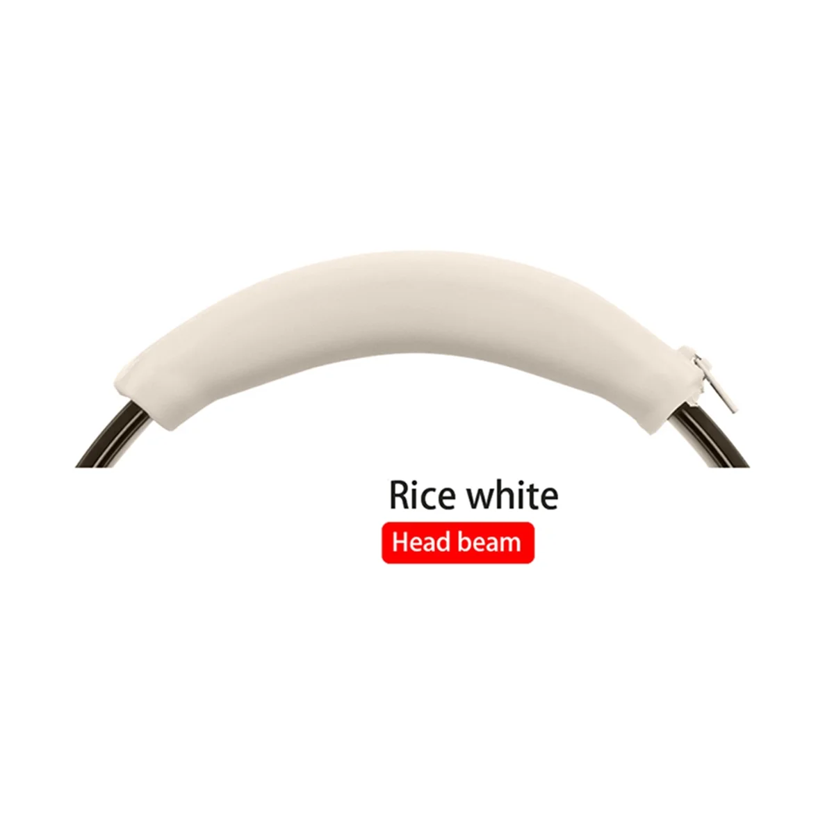 بطانة للأذن لسوني WH-H910N سماعة الرأس سيليكون واقية غطاء للأذنين عقال إصلاح أجزاء دسم وأبيض