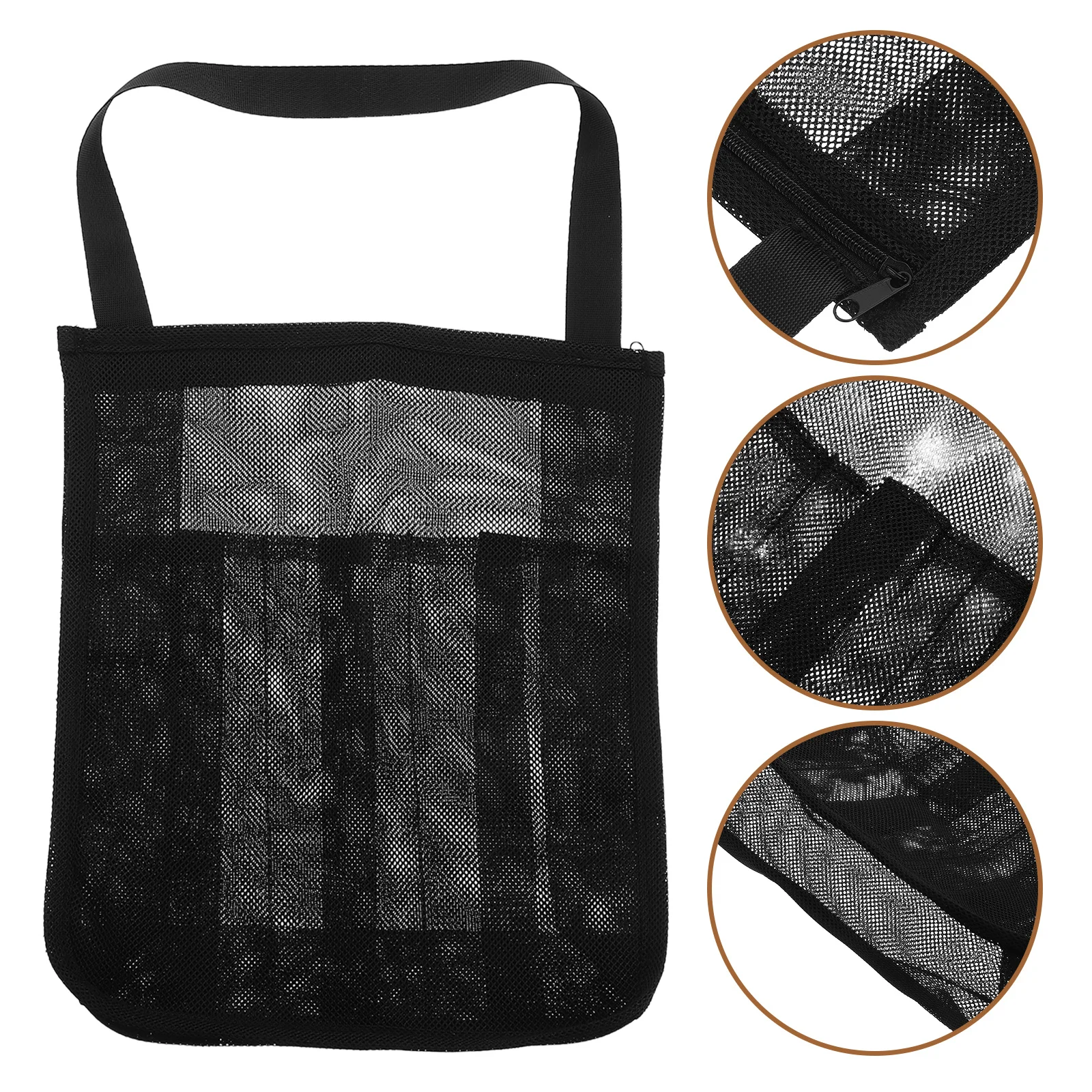 

Portable Toiletry Organizer Bag Mesh Design Quick-Dry Hanging Wash Tote For Travel Gym Dorm Camping Bathroom Storage Solution