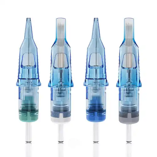 Imagen 2 del producto 20/10 Uds EMALLA Eliot Pro agujas de cartucho de tatuaje RL RS CM MG esterilizar tatuaje cartucho de maquillaje permanente máquina pluma aguja