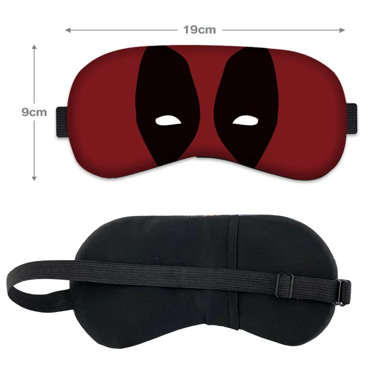 Marvels Serie Oogmaskers Cartoon Spidermans Slapen Blinddoek Schattig Dutje Schaduw Rust Ooglapje Reizen Slaap Oogband Verjaardagscadeautjes