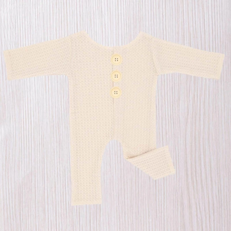 Baby Photography Props Knitting Romper Photo Clothing Newborns Photo Props Reversible Wear Infant Photo Clothes Jumpsuit