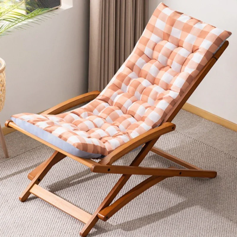 Chaise Lounge Rocking Chair Cushion Breathable Comfortable High Resilience Bolster Autumn Winter Home Extend Thickened Cushions