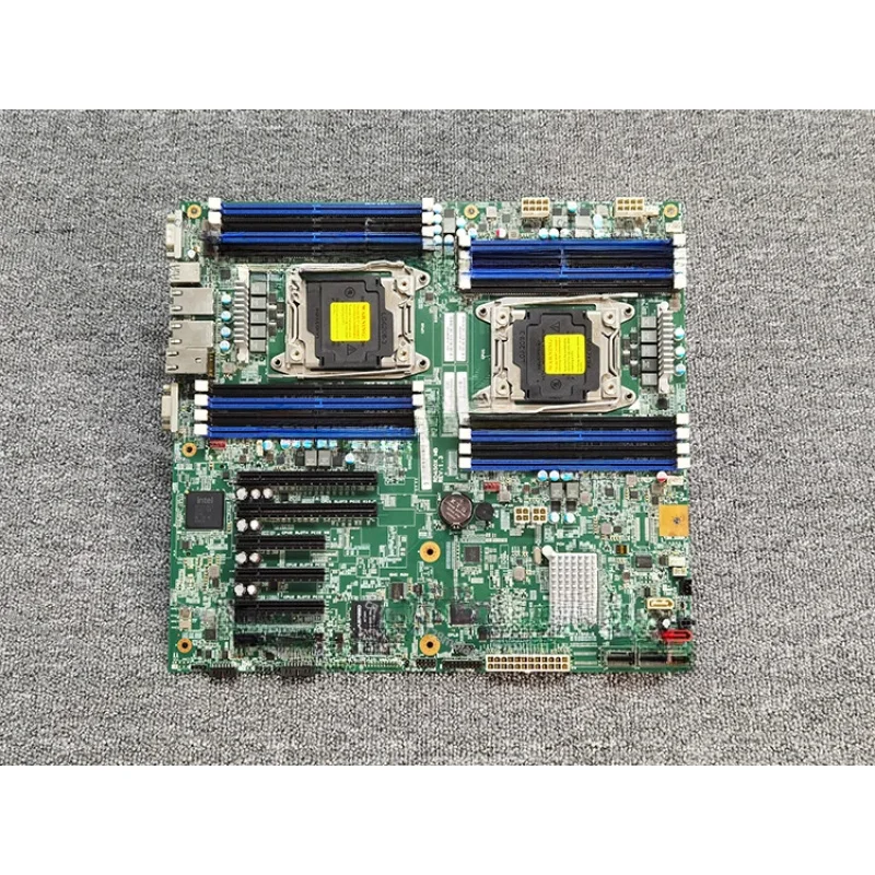 X99 Dual Channel C612 Chip Server Motherboard E-ATX, 2680V4 Compatible with NVME Exclusive Start