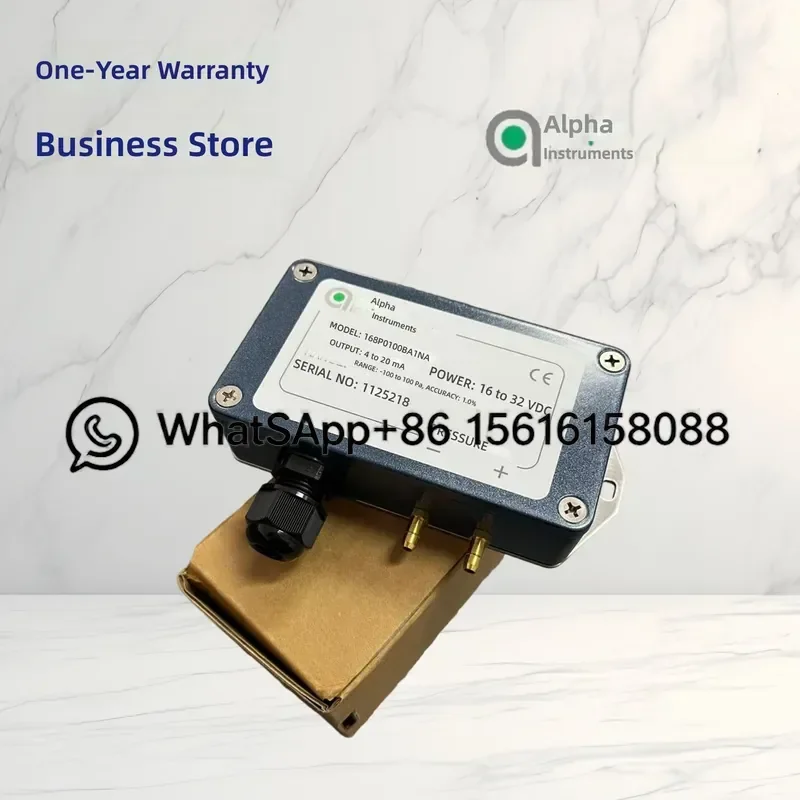 New Alpha Coefficient 168P002 Series Differential Pressure Sensor Transmitter 168P0025DA1NA Industrial Gauge for HVAC Automation