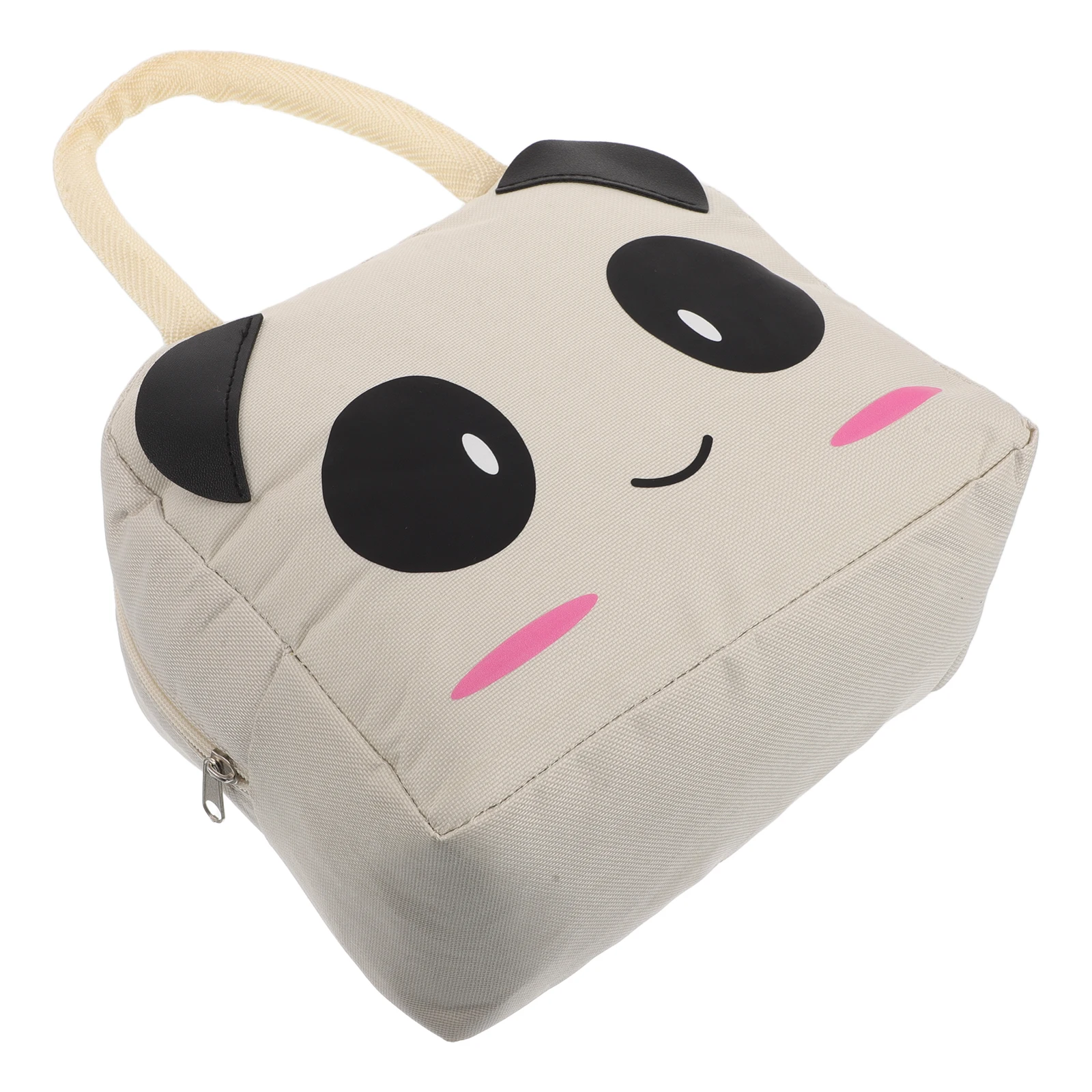 

Car Bento Pack Lightweight Cooler Bag Cute Panda Lunch Tote Thermal Insulation Easy Clean Spacious Interior Portable