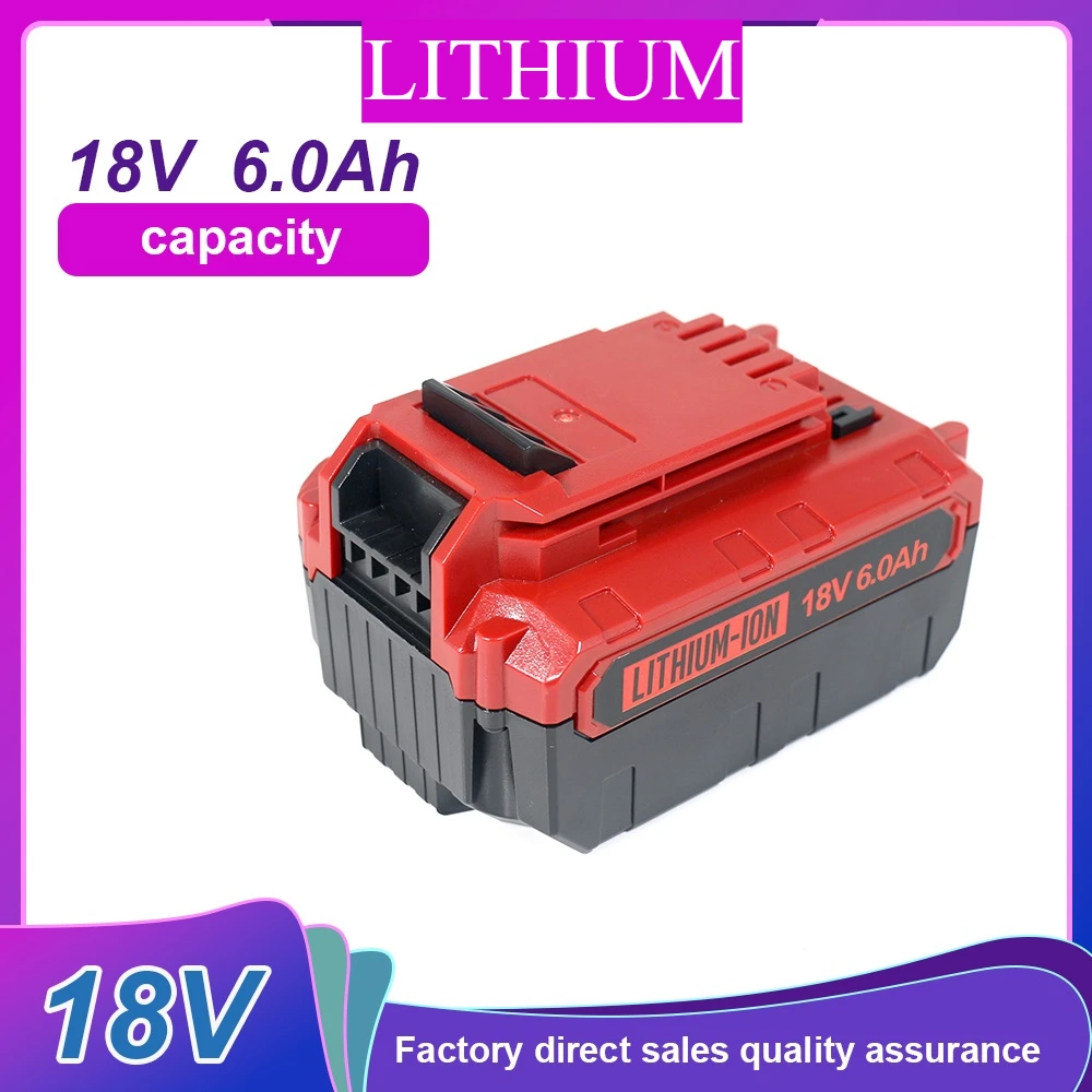 Suitable for Porter Cable Bupai 18V 5ah-6.0ah Tool Lithium Battery PCC685L Replacement