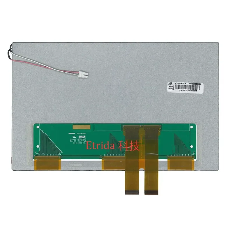 For Innolux 10.2 Inch LCD Display AT102TN03 V.8 V9 Screen Panel Replacement