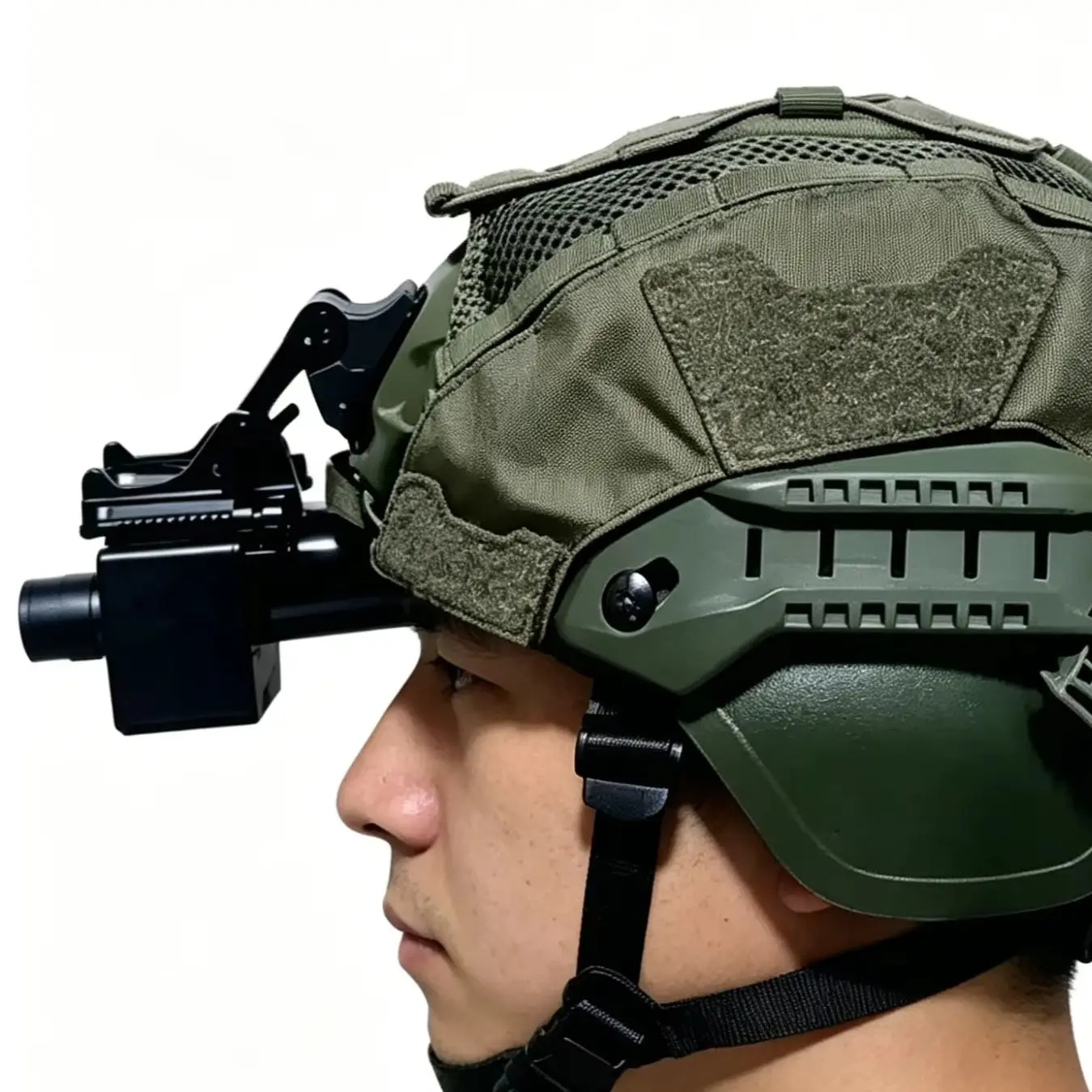 Tactical helmet night vision device real machine, upgraded model is lighter, for night walking, bring your own helmet