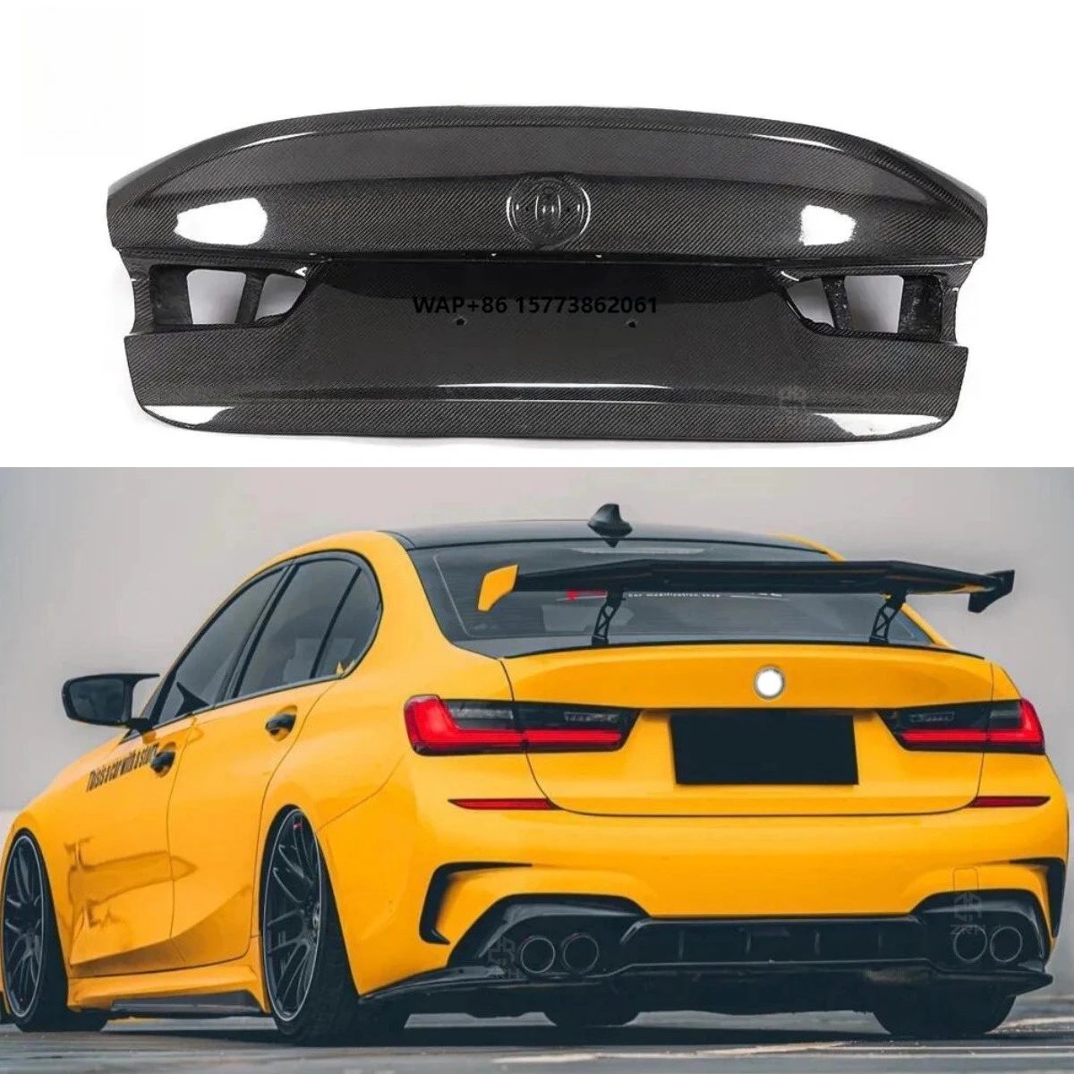 

Carbon Fiber OEM Style Rear Trunk Cover Boot Lids for 3 Series G20 2019+ Carbon Fiber Boot Lid Cover