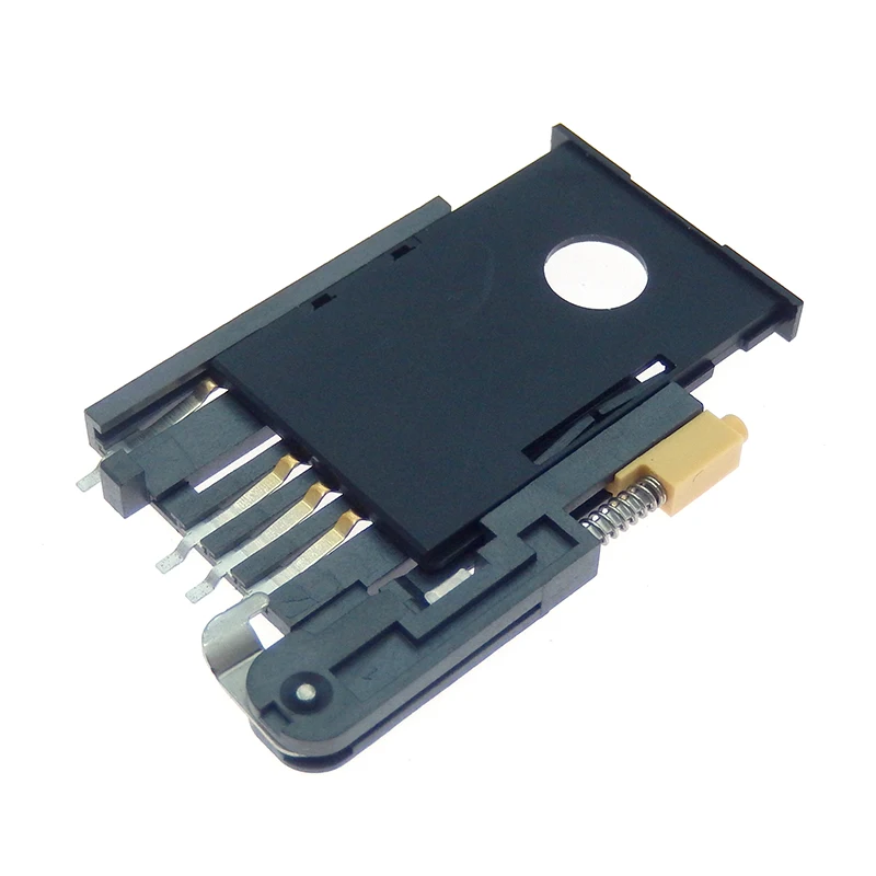 5PCS/LOT A card SIM card holder SIM card slot 6+2P drawer SIM card drawer self-elastic deck Connector 8Pin 8p gps