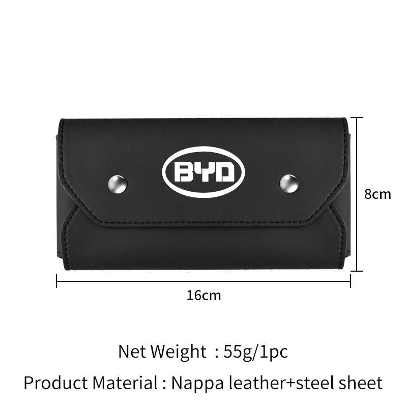 Universal Car Sunglasses Holder Vehicle Interior EyeGlasses Clip For BYD M6 G3 G5 T3 13 F0 S6 S7 E5 E6 Tang Song Qing