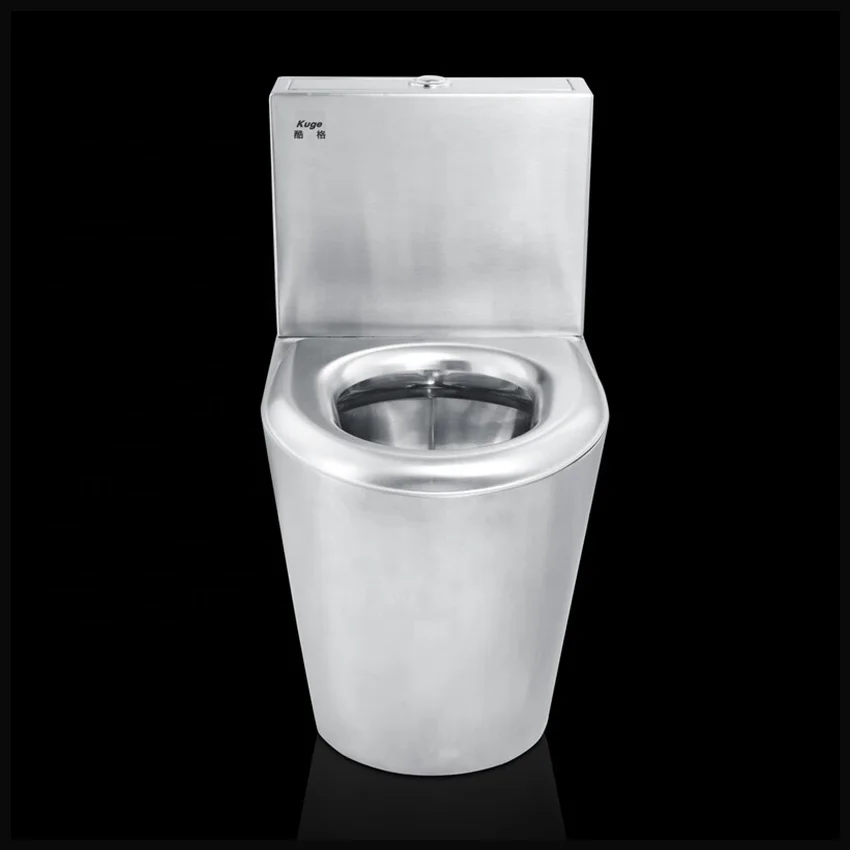 Chinese Wc Toilet Stainless Steel Toilet Bowl for Office Buildings Highway Service Areas