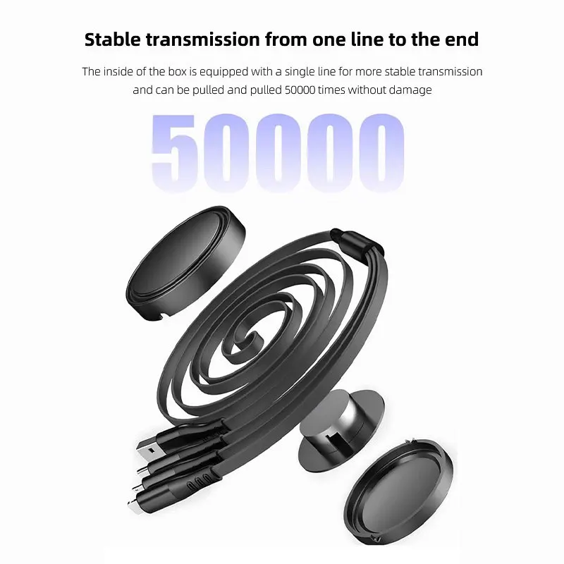 3-in-1 100W fast charger charging cable suitable for Genesis G80 GV70 GV80 GV60 G70 Essentia Neolun G90 GV90 X