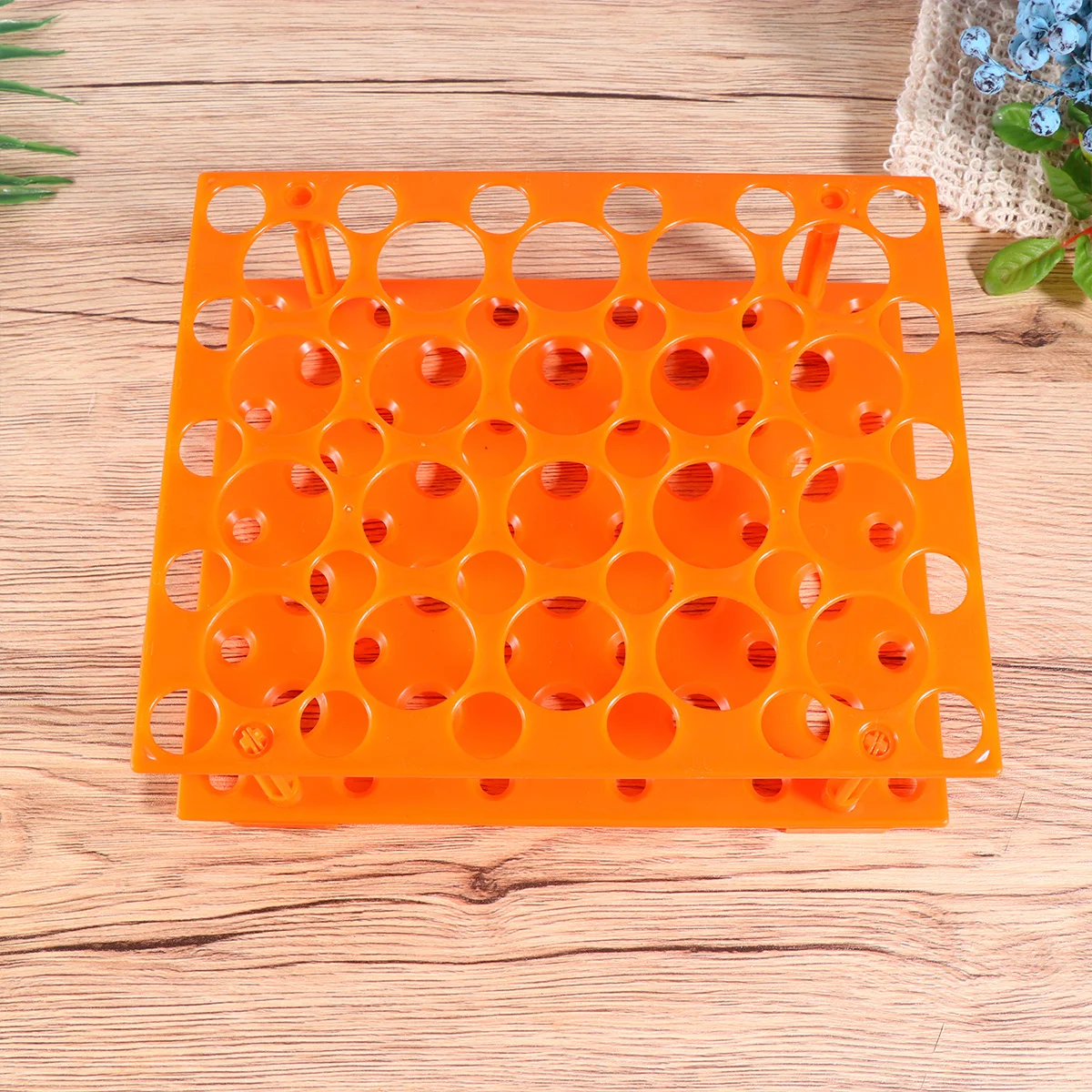 1pc Rohr Rack 15Ml 50Ml Labor Halter Für Reagenzgläser Langlebig Rohr Organizer Rack Labor Ausrüstung stehen