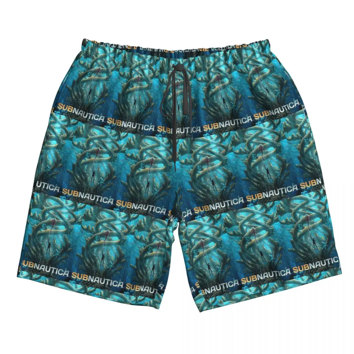 Game Subnautica Below Zero Trunks Beach Board Shorts Casual Quick Dry Swim Summer Men Pants