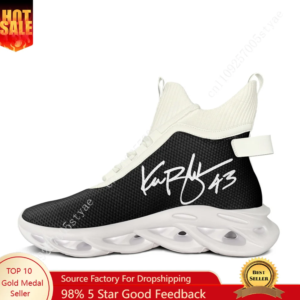 Ken Block 43 High Top Flats Sneakers Men Women Sports Running Shoes Lace Up Mesh Footwear Custom Shoe