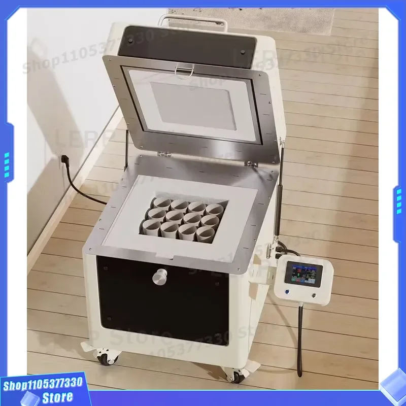 Compact Top Loading Electric Kiln Ceramic Firing High Temperature Furnace Energy Saving Small Craft Design Hobby Art Studio