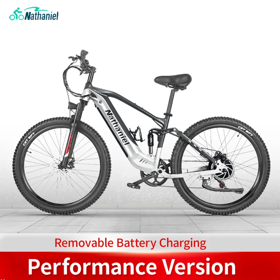 Nathaniel SYR03 E-Bike 1000W Brushless Motor,48V20AH Detachable Battery,27.5" E-Mountain Bike,70KM Range,45KM/h,for Outdoor Ride image 6