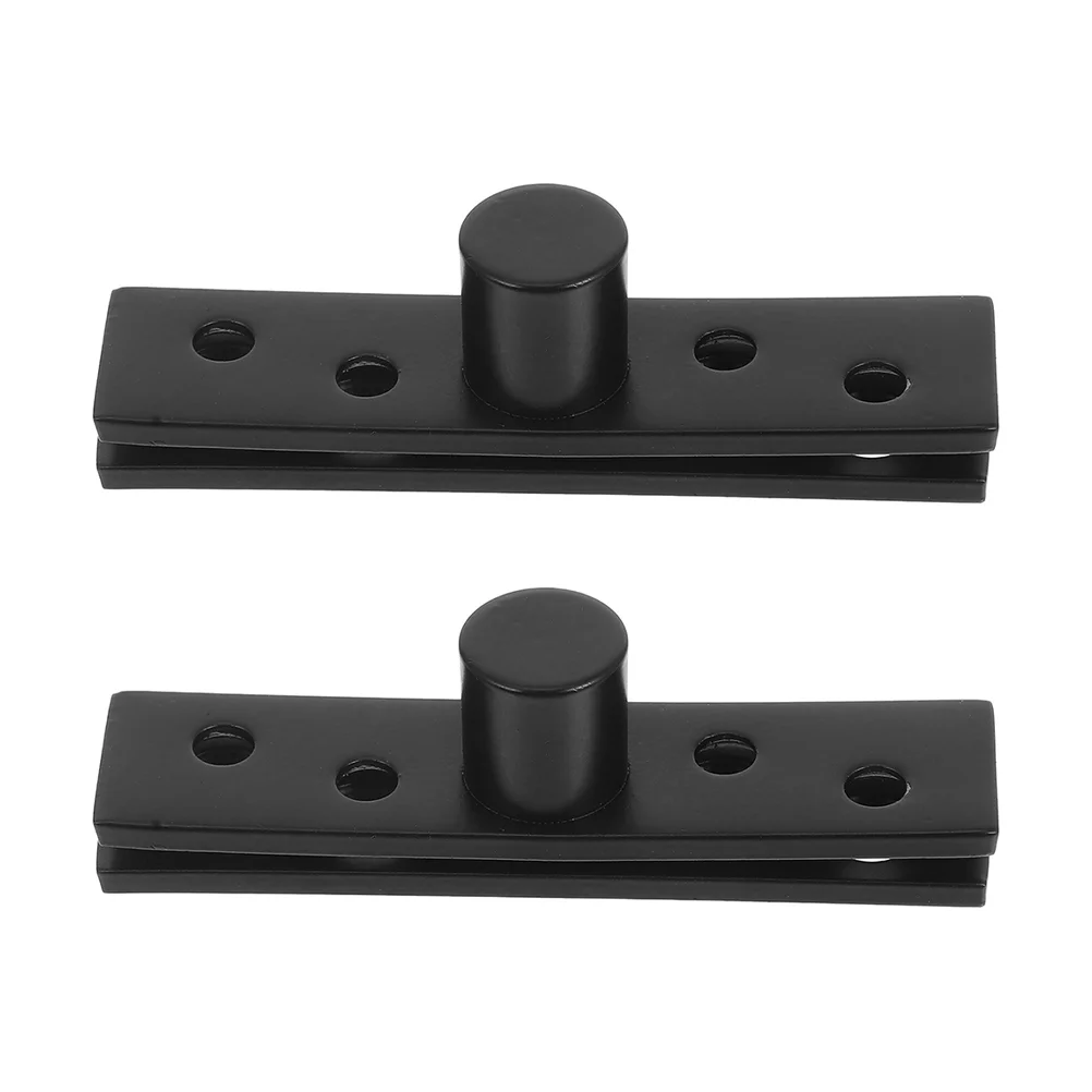 

2 Pcs Wooden Door Hinge Corner Cabinet Hinges Stainless Steel Rotating The Central Axis Heavy Duty Hidden