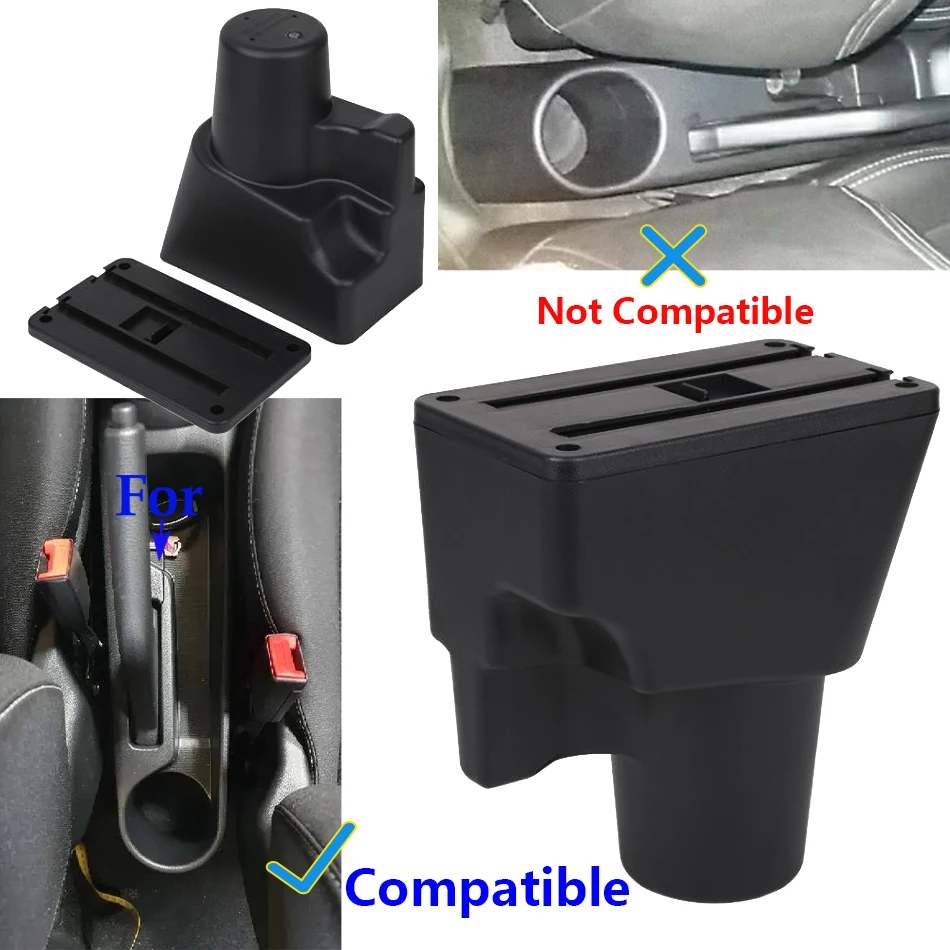 For Kia Picanto Armrest Box For Kia Picanto 3X-Line Car Armrest interior details Retrofit parts Car Accessories Storage box