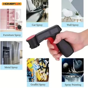 1PC Plastic Spray Paint Handle Universal Reusable for Car Color Film Pasting Self Spraying Gun