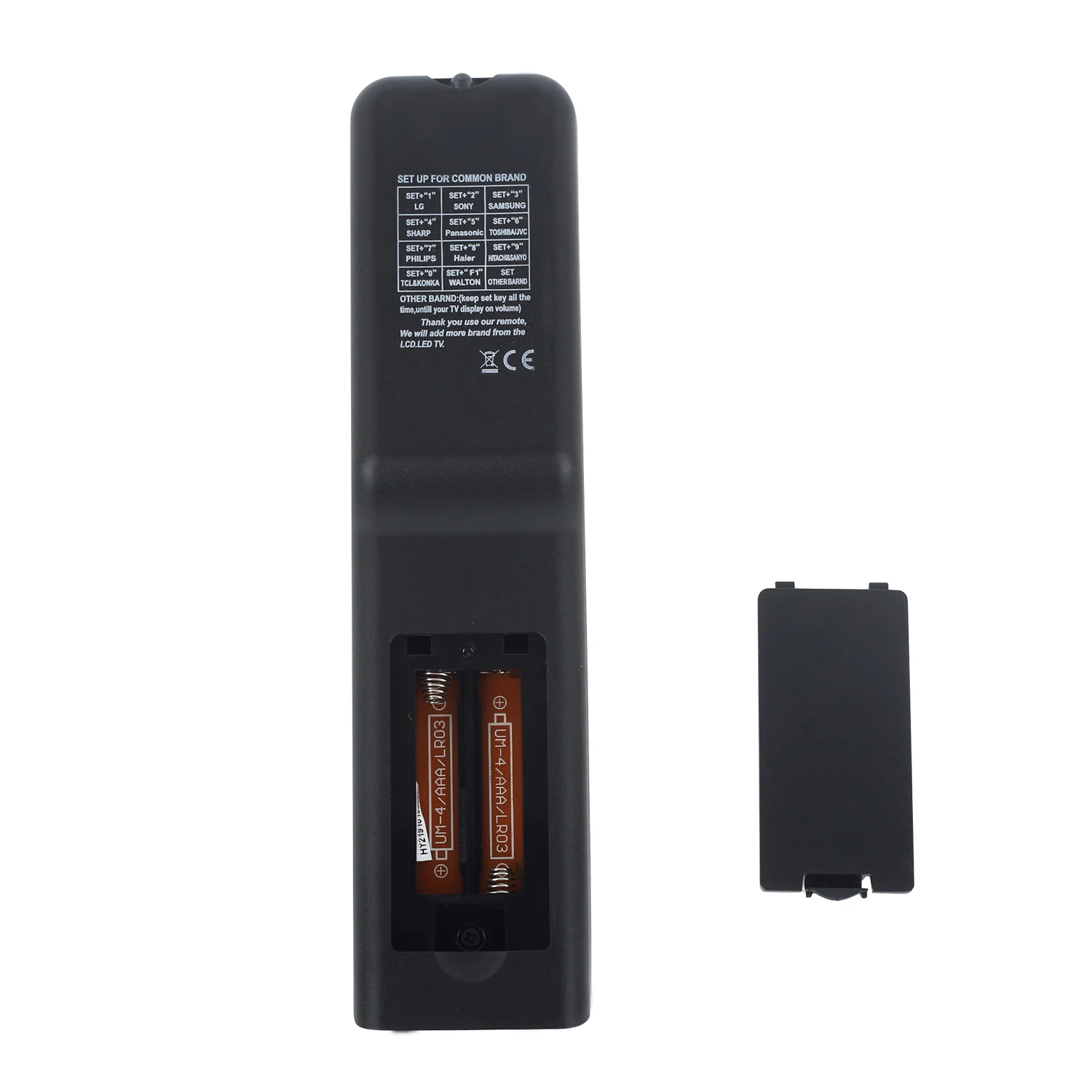 جهاز التحكم عن بعد للتلفزيون الذكي العالمي RM-L1210+E لـ Konka Haier Show Walton Oscar Cromax Mestery Onida Sassin Myone Nobel Sanyo