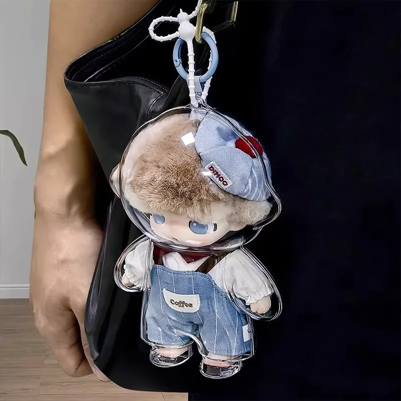 DIMOO Heart Special Protective Shell Acrylic Hard Shell Vinyl Storage Display Dustproof Transparent Protective Cover