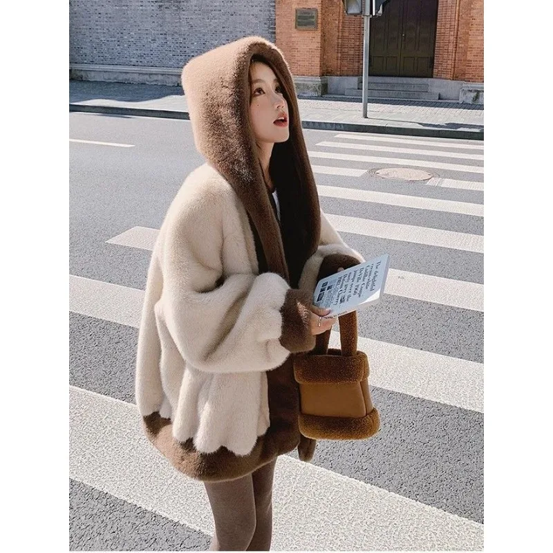 Winter Clothes Women Faux Fur Coats Autumn Thick Coats Women Padded Puffer