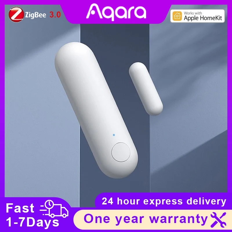 

Newest Aqara P1 Door Window Sensor Zigbee 3.0 Smart Home Function Mini Remote Control Alarm Security Work With Homekit