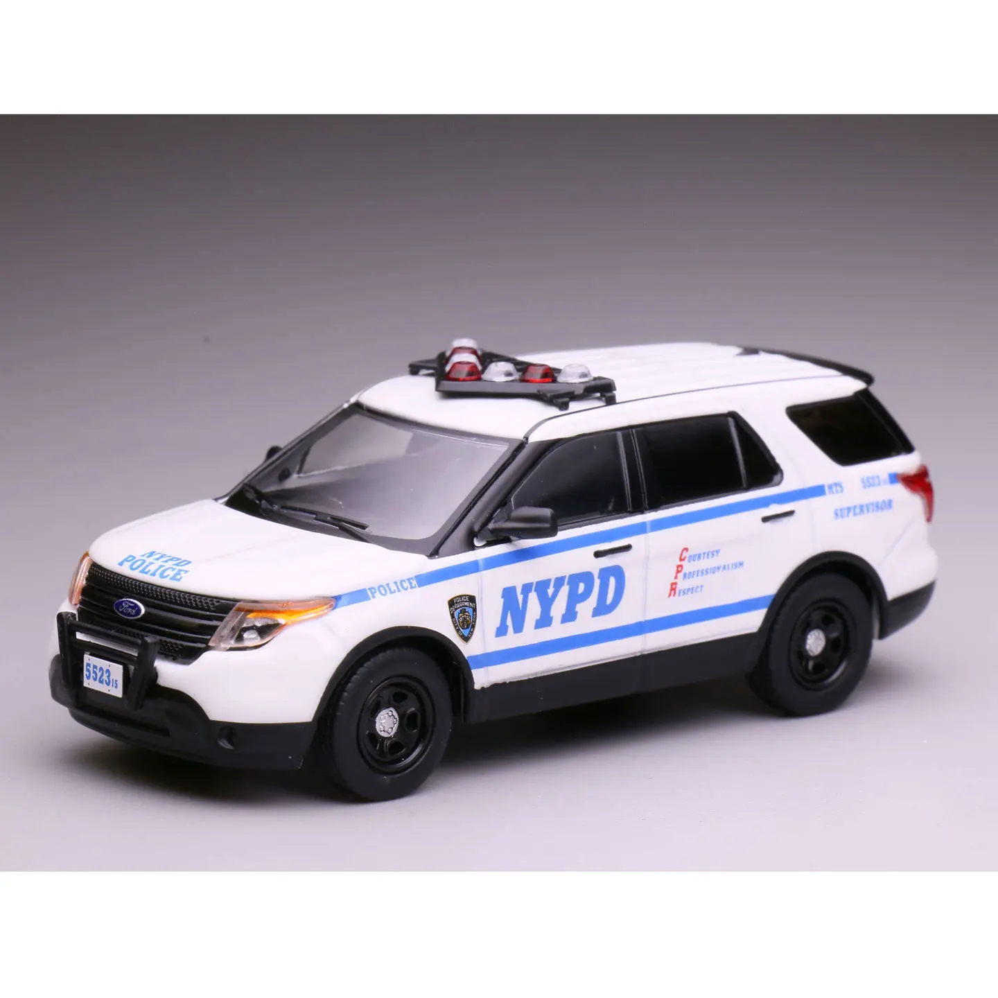 596 1/64 2013 Ford Explorer - FDNY New York Feuerwehrchef-Auto Legierung Motorfahrzeug Druckguss Metallmodell Kinderspielzeug Jungen