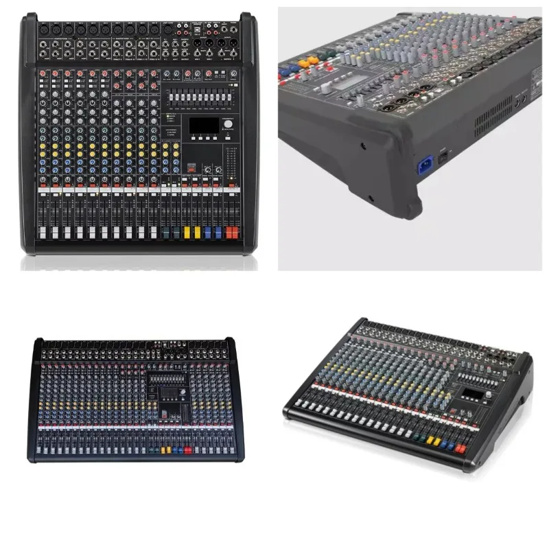 For DJ Karaoke Professional CMS600-3 CMS600 CMS 600 6 Channel Audio Mixer Sound Interface Console Mixing with Plastic Cover