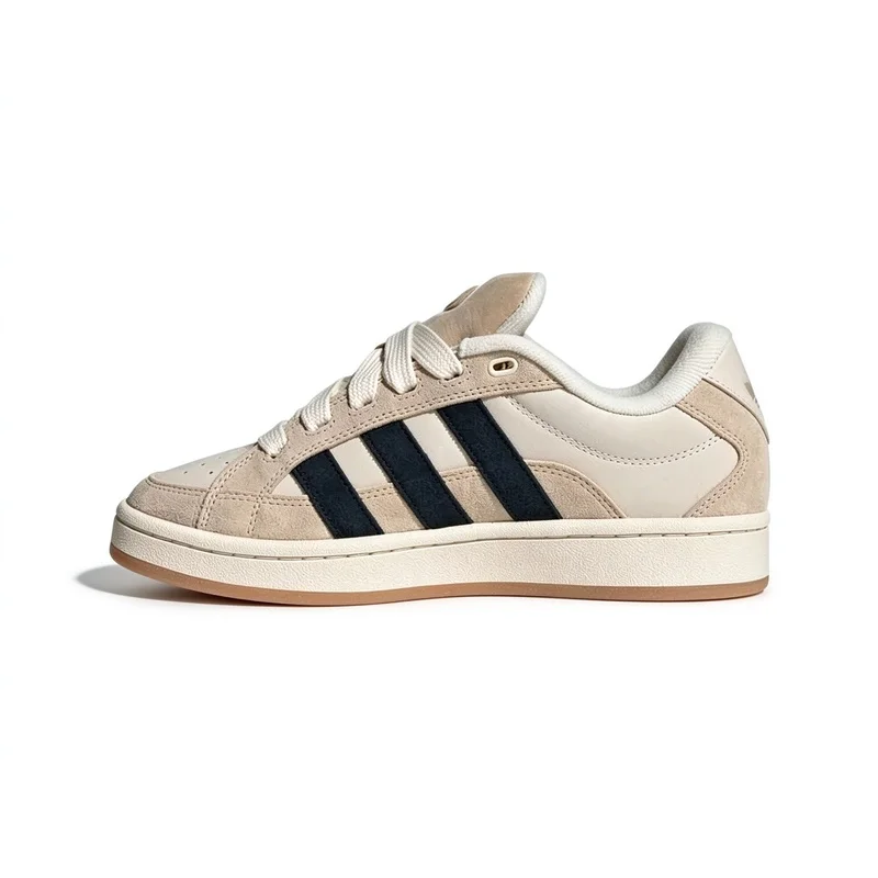 Adidas Men Sneakers, Retro Low Casual Shoes, Suede Leather Skate Trainers Cream Navy Gum JH9779