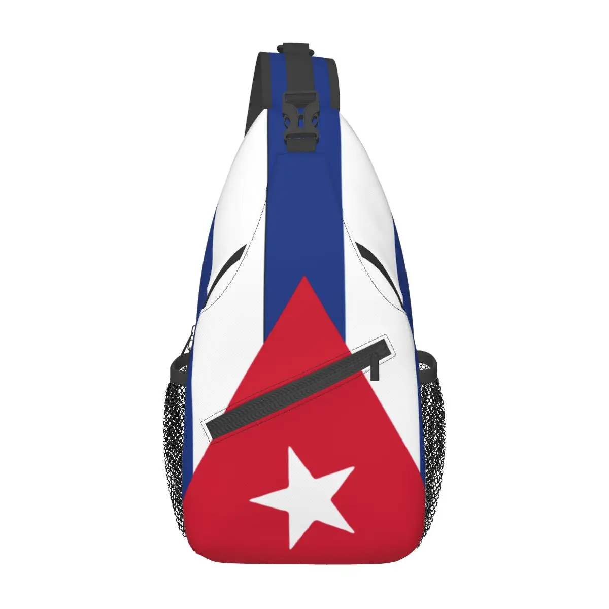 Bandiera di Cuba borse a tracolla piccole petto tracolla a tracolla zaino sport all'aria aperta zaini cubano Cool Bookbag