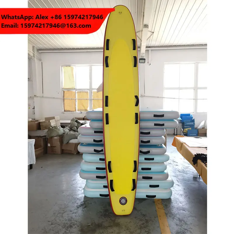 Rescue Lifesaving Board Water Boat Paddle Board Inflatable Jet Ski Sled Board
