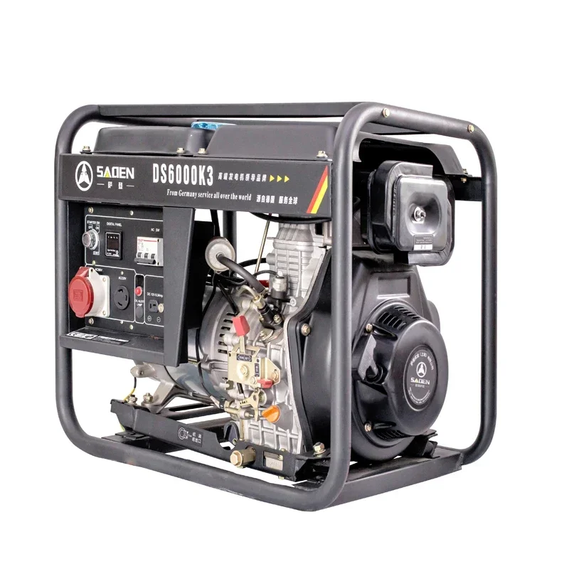 

**6KW generator 220V voltage 380V small single three-phase portable