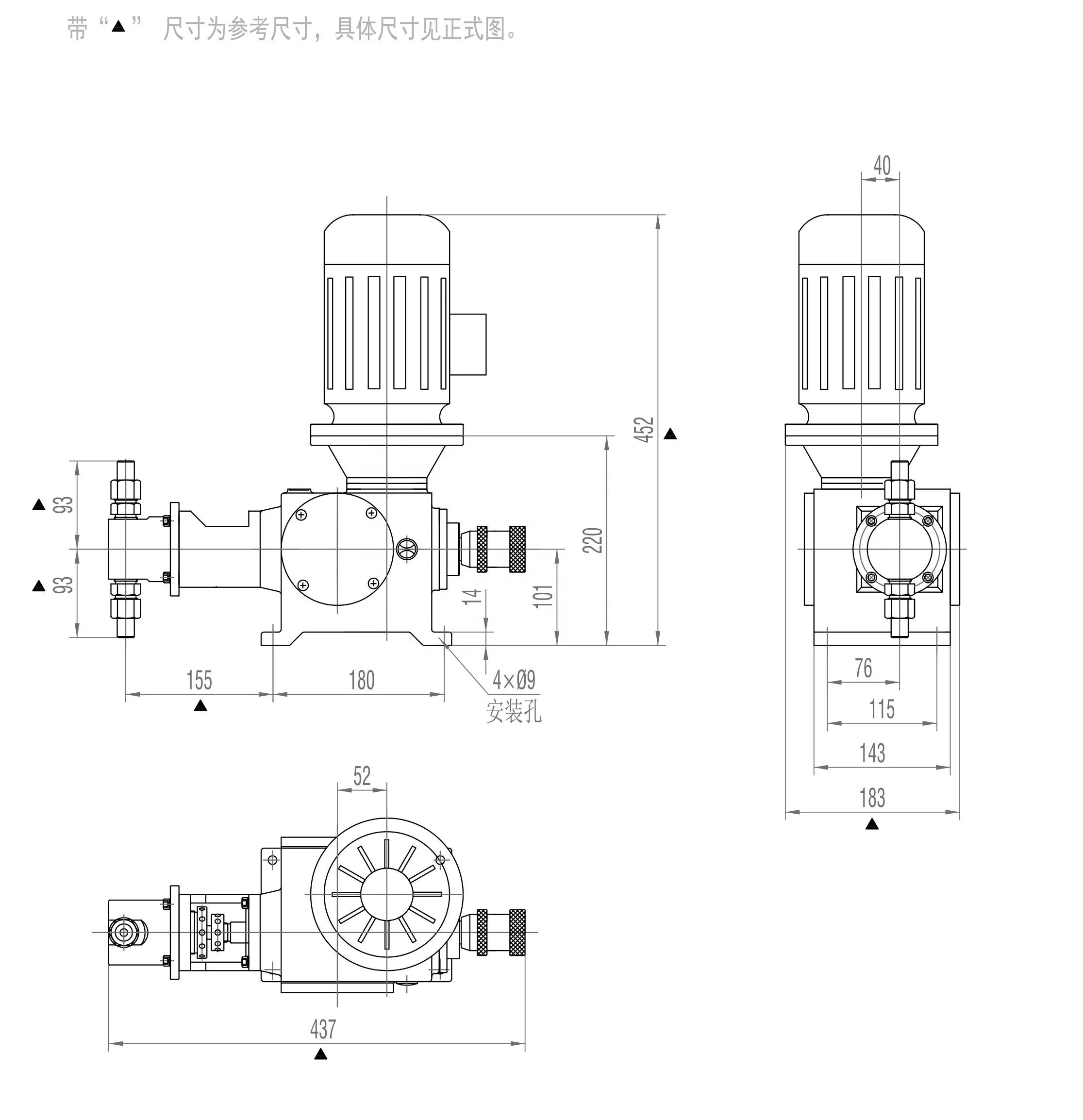 J-X Factory Direct Sales Pharmaceutical Industry Series High Pressure Industry Plunger Metering Pump